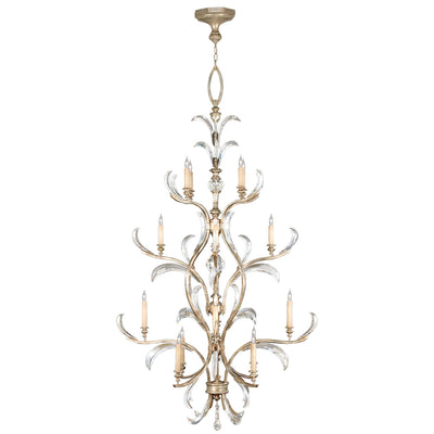 Fine Art - 704040ST - 16 Light Chandelier - Beveled Arcs - Silver