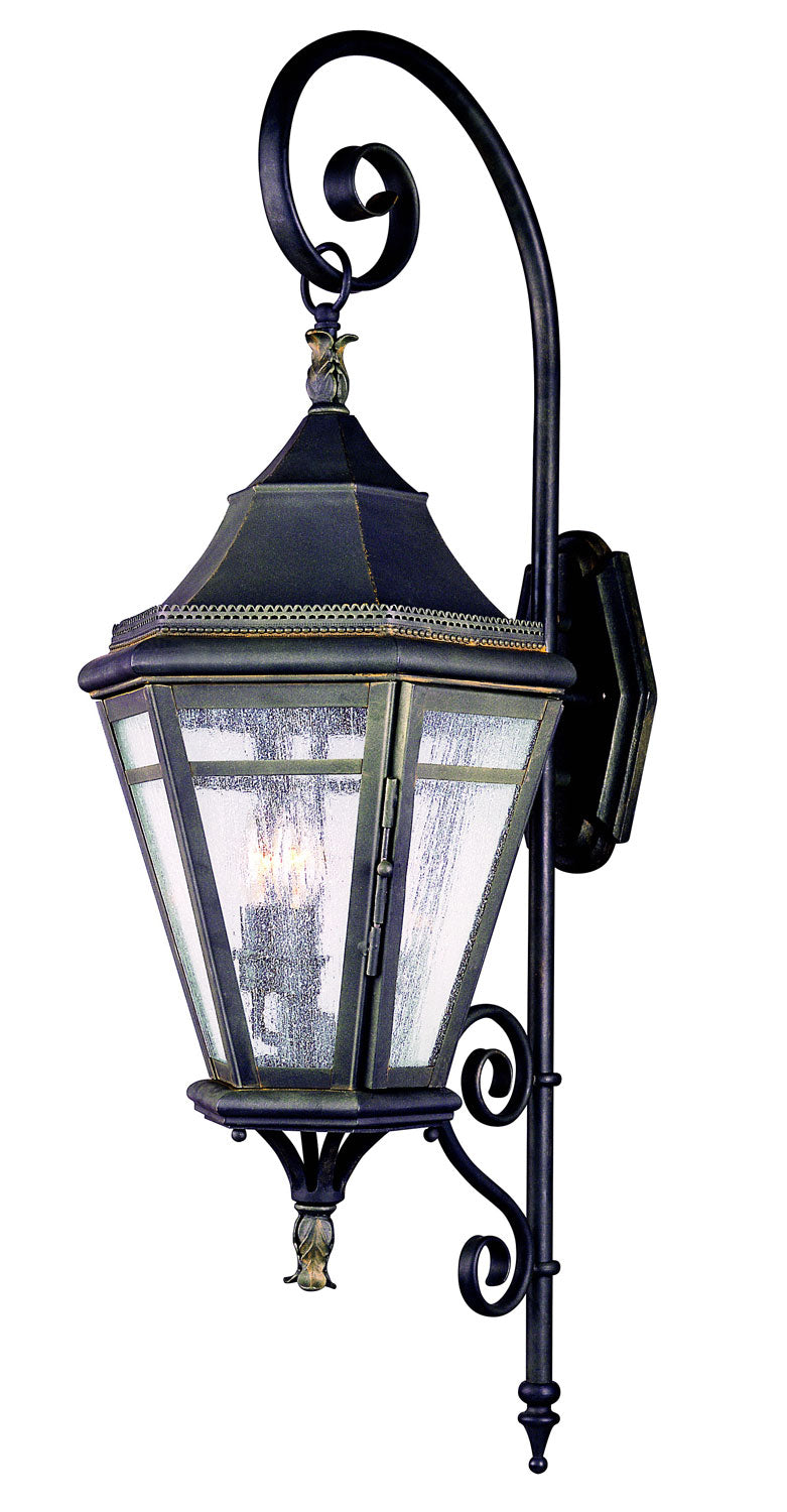 Troy Lighting - B1272NR - Three Light Wall Lantern - Morgan Hill - Natural Rust