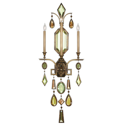 Fine Art - 710450-1ST - Three Light Wall Sconce - Encased Gems - Bronze