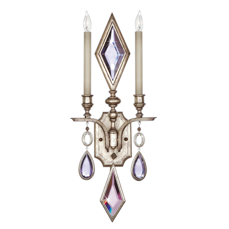 Fine Art - 729050-1ST - Two Light Wall Sconce - Encased Gems - Silver