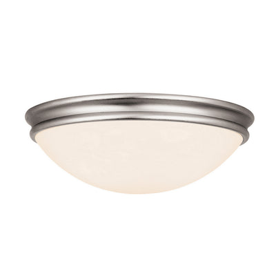 Access - 20725-BS/OPL - Two Light Flush Mount - Atom - Brushed Steel