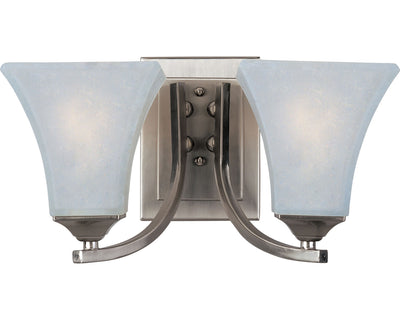 Maxim - 20099FTSN - Two Light Bath Vanity - Aurora - Satin Nickel