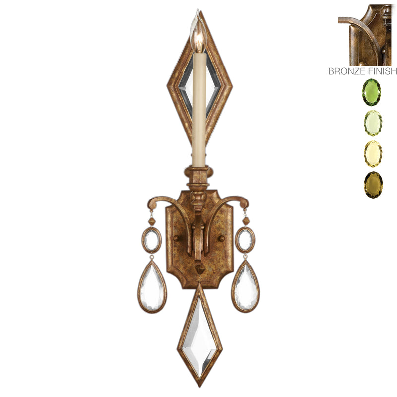Fine Art - 717850-1ST - One Light Wall Sconce - Encased Gems - Bronze
