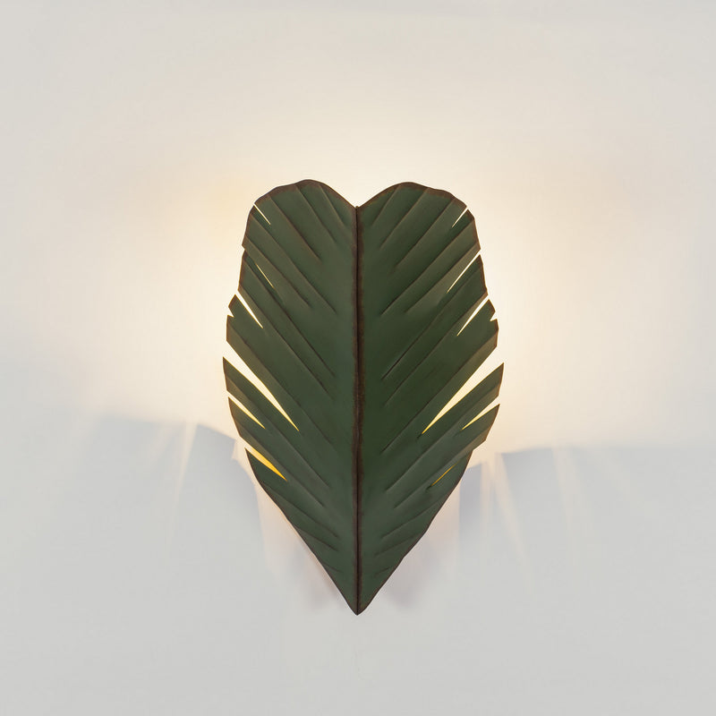 Banana Leaf Sconce