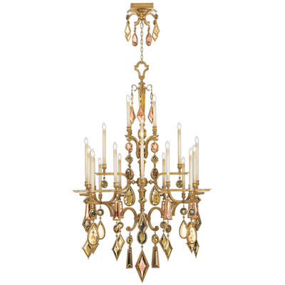 Fine Art - 714640-1ST - 24 Light Chandelier - Encased Gems - Gold
