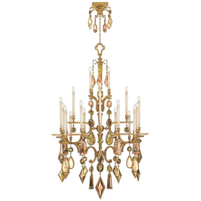 Fine Art - 714640-1ST - 24 Light Chandelier - Encased Gems - Gold