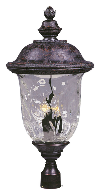 Maxim - 3421WGOB - Three Light Outdoor Pole/Post Lantern - Carriage House DC - Oriental Bronze