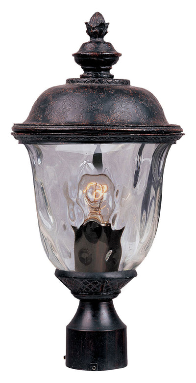 Maxim - 3426WGOB - One Light Outdoor Pole/Post Lantern - Carriage House DC - Oriental Bronze