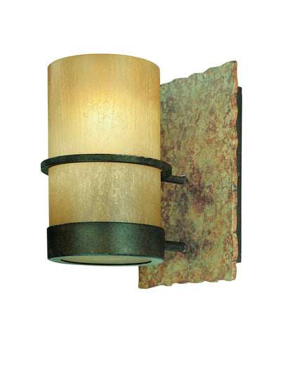 Troy Lighting - B1841BB - One Light Bath - Bamboo - Bamboo Bronze Natural Slate