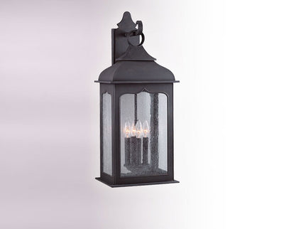Troy Lighting - B2013CI - Four Light Wall Lantern - Henry Street - Colonial Iron
