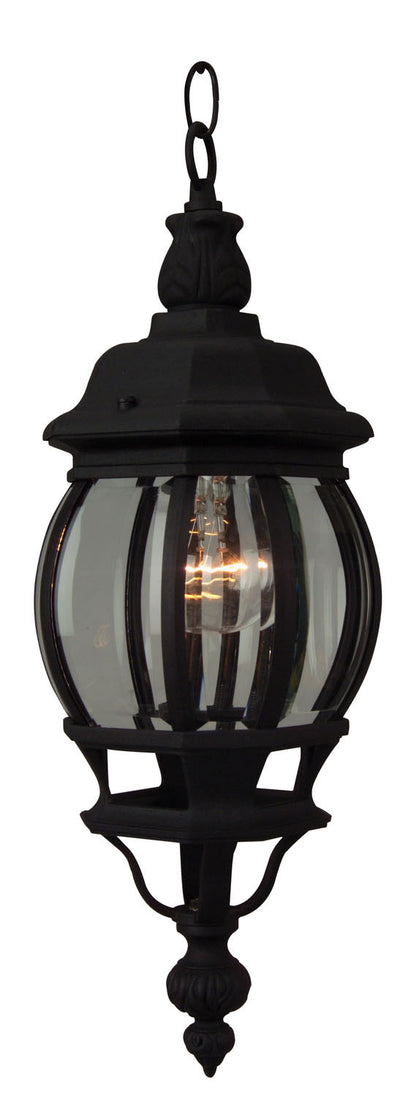Craftmade - Z321-TB - One Light Pendant - French Style - Matte Black