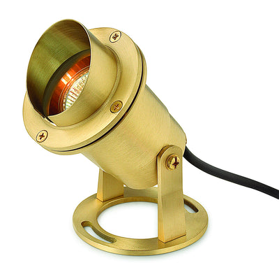 Hinkley - 1539BS - LED Landscape Spot - Mr16 Brass Submersible Pond Light - Brass