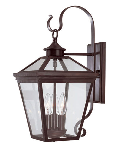 Savoy House - 5-141-13 - Three Light Wall Lantern - Ellijay - English Bronze