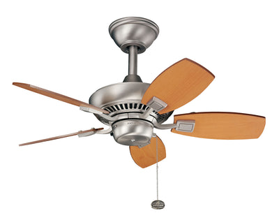 Kichler - 300103NI - 30``Ceiling Fan - Canfield - Brushed Nickel