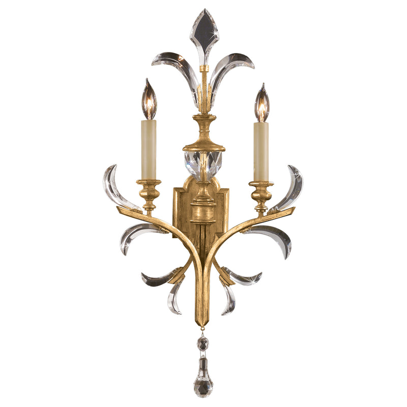 Fine Art - 760750ST - Two Light Wall Sconce - Beveled Arcs - Gold