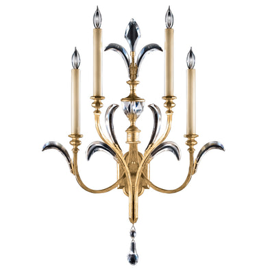 Fine Art - 762550ST - Four Light Wall Sconce - Beveled Arcs - Gold