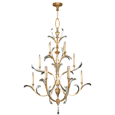 Fine Art - 767240ST - 16 Light Chandelier - Beveled Arcs - Gold