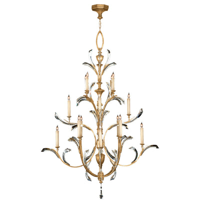 Fine Art - 767240ST - 16 Light Chandelier - Beveled Arcs - Gold