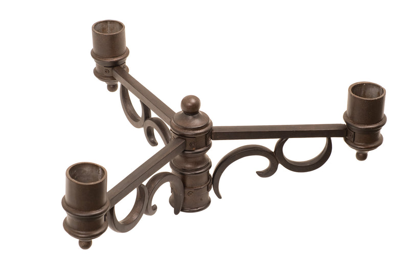 Kalco - 9308BB - Outdoor Triple Post Mount Bracket - Outdoor - Burnished Bronze