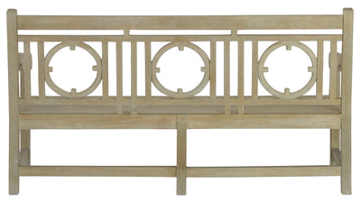 Currey and Company - 2722 - Bench - Leagrave - Portland/Faux Bois