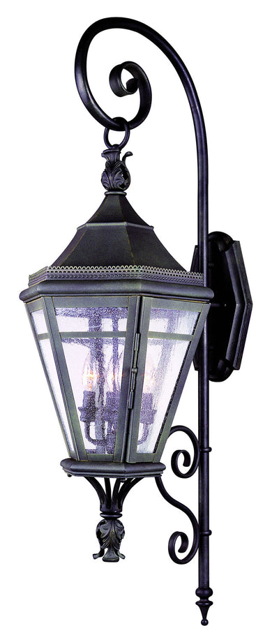 Troy Lighting - B1273NR - Four Light Wall Lantern - Morgan Hill - Natural Rust