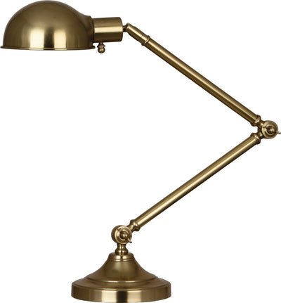 Robert Abbey - 1500 - One Light Table Lamp - Kinetic Brass - Natural Brass