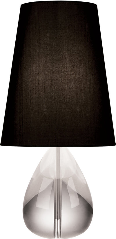 Robert Abbey - 676B - One Light Table Lamp - Jonathan Adler Claridge - Lead Crystal w/Polished Nickel