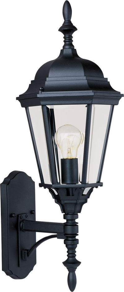 Maxim - 1003BK - One Light Outdoor Wall Lantern - Westlake - Black