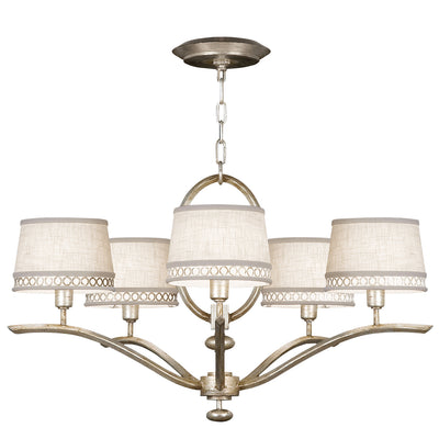 Fine Art - 785440ST - Five Light Chandelier - Allegretto - Silver