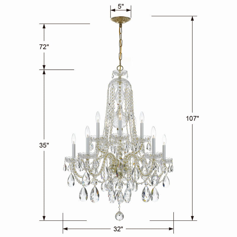 Traditional Crystal Chandelier