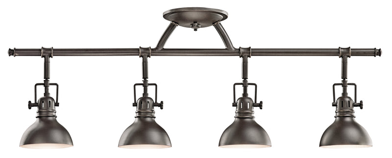 Kichler - 7704OZ - Four Light Rail Light - Hatteras Bay - Olde Bronze