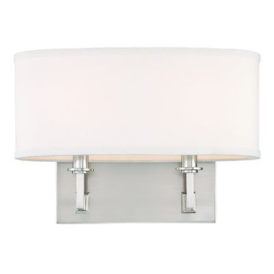 Hudson Valley - 592-SN - Two Light Wall Sconce - Grayson - Satin Nickel