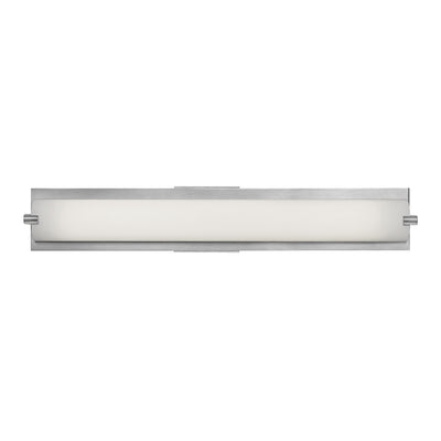 Access - 31010-BS/OPL - One Light Vanity - Geneva - Brushed Steel