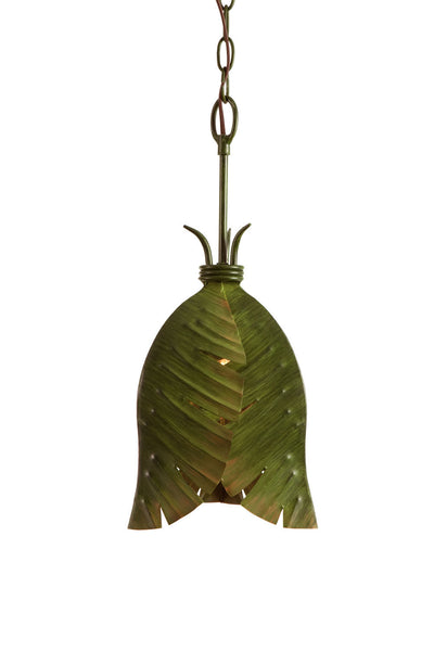 Varaluz - 901M01 - One Light Mini Pendant - Banana Leaf - Banana Leaf