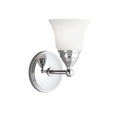 Norwell Lighting - 8581-CH-BSO - One Light Wall Sconce - Sophie - Chrome