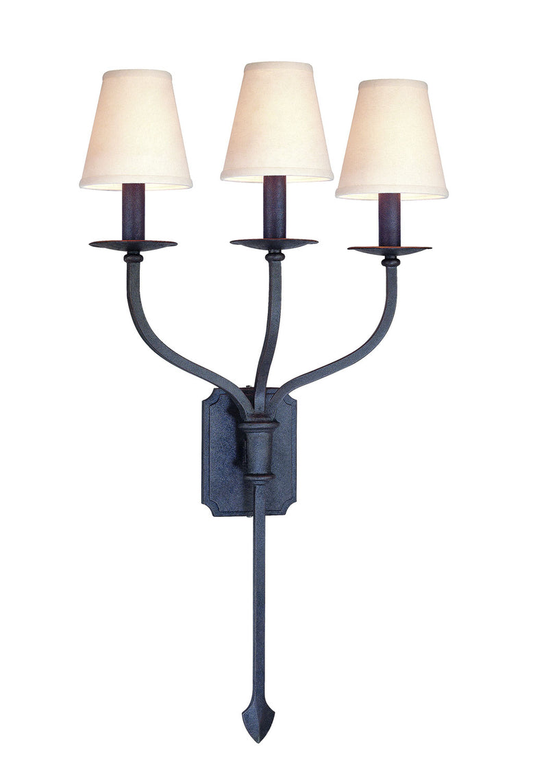 Troy Lighting - B2483FI - Three Light Wall Sconce - La Brea - French Iron