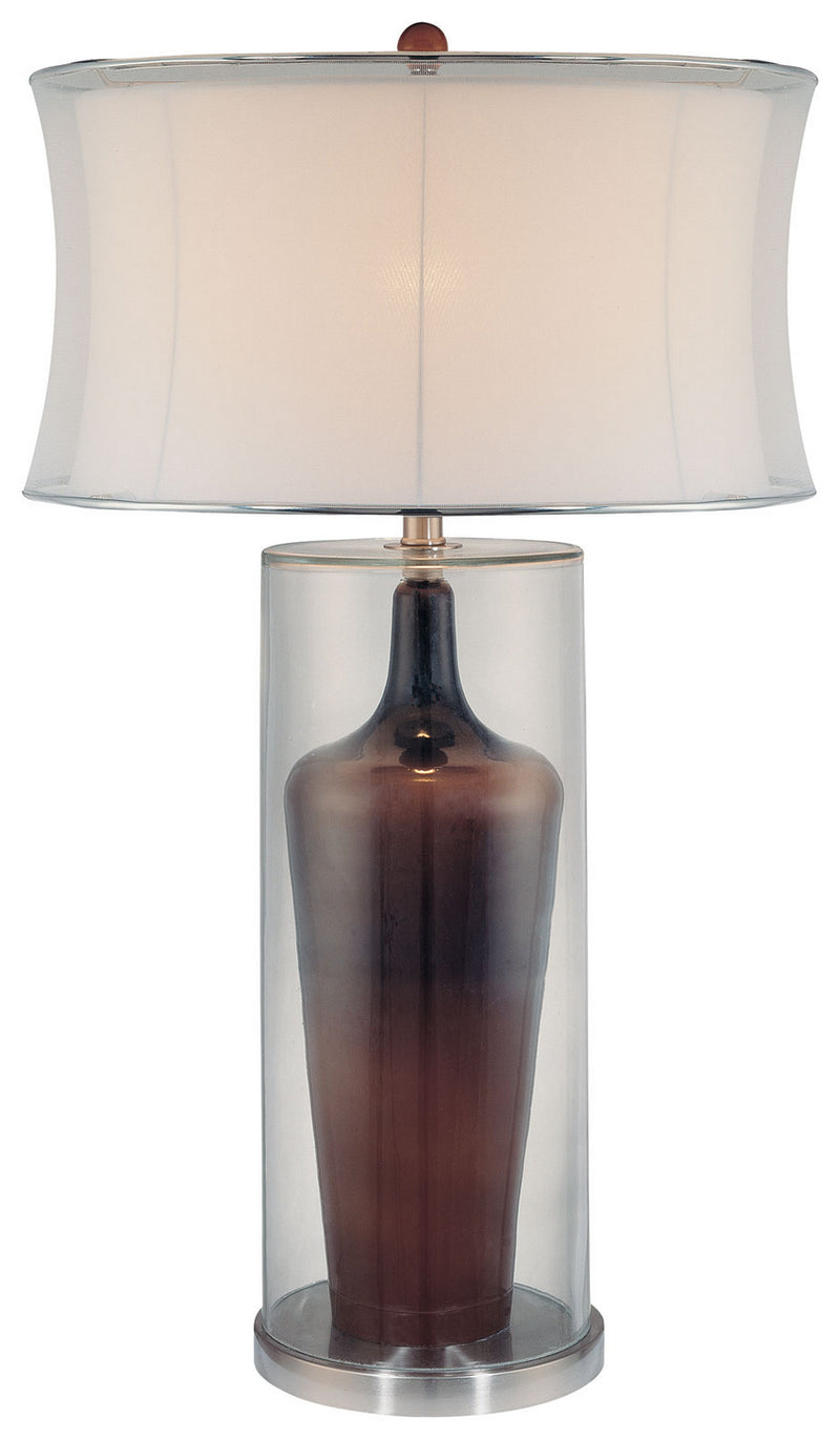 Minka-Lavery - 10513-0 - One Light Table Lamp - Clear/Brown Inside