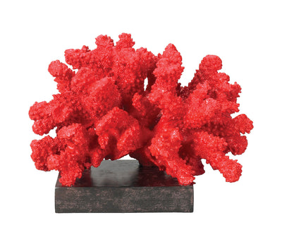 ELK Home - 60-1540 - Decorative Object - A-Fire Island - Red