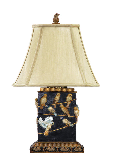 ELK Home - 93-530 - One Light Table Lamp - Birds on a Branch - Natural