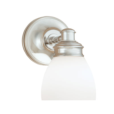 Norwell Lighting - 8791-CH-OP - One Light Wall Sconce - Spencer - Chrome