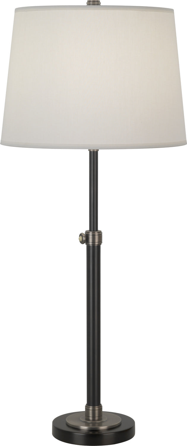 Robert Abbey - 1841X - One Light Table Lamp - Bruno - Lead Bronze w/Ebonized Nickel