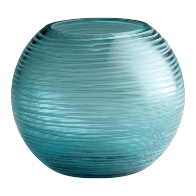 Cyan - 04360 - Vase - Libra - Aqua