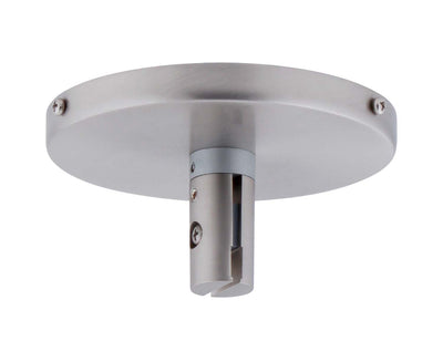 Besa - R12-REMFC-SN - Remote Feed Canopy - Monorail Components - Satin Nickel