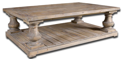 Uttermost - 24251 - Cocktail Table - Stratford - Distressed Patina