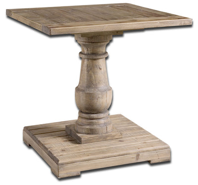 Uttermost - 24252 - End Table - Stratford - Distressed Patina