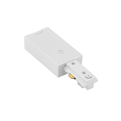 W.A.C. Lighting - LLE-WT - Track Connector - 120V Track - White