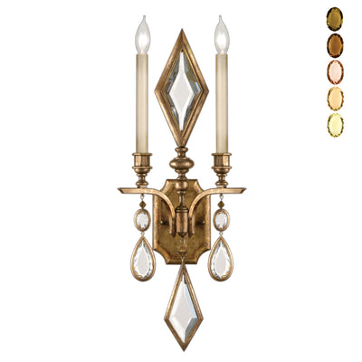 Fine Art - 729150-1ST - Two Light Wall Sconce - Encased Gems - Gold