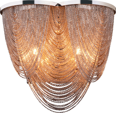 Maxim - 21469NKPN - Two Light Wall Sconce - Chantilly - Polished Nickel