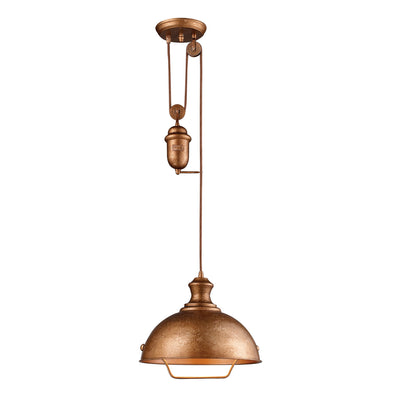 ELK Home - 65061-1 - One Light Pendant - Farmhouse - Bellwether Copper