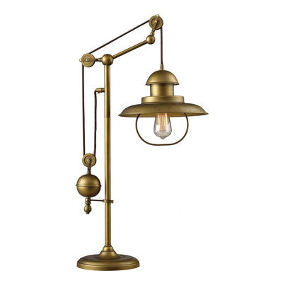 ELK Home - 65100-1 - One Light Table Lamp - Farmhouse - Antique Brass